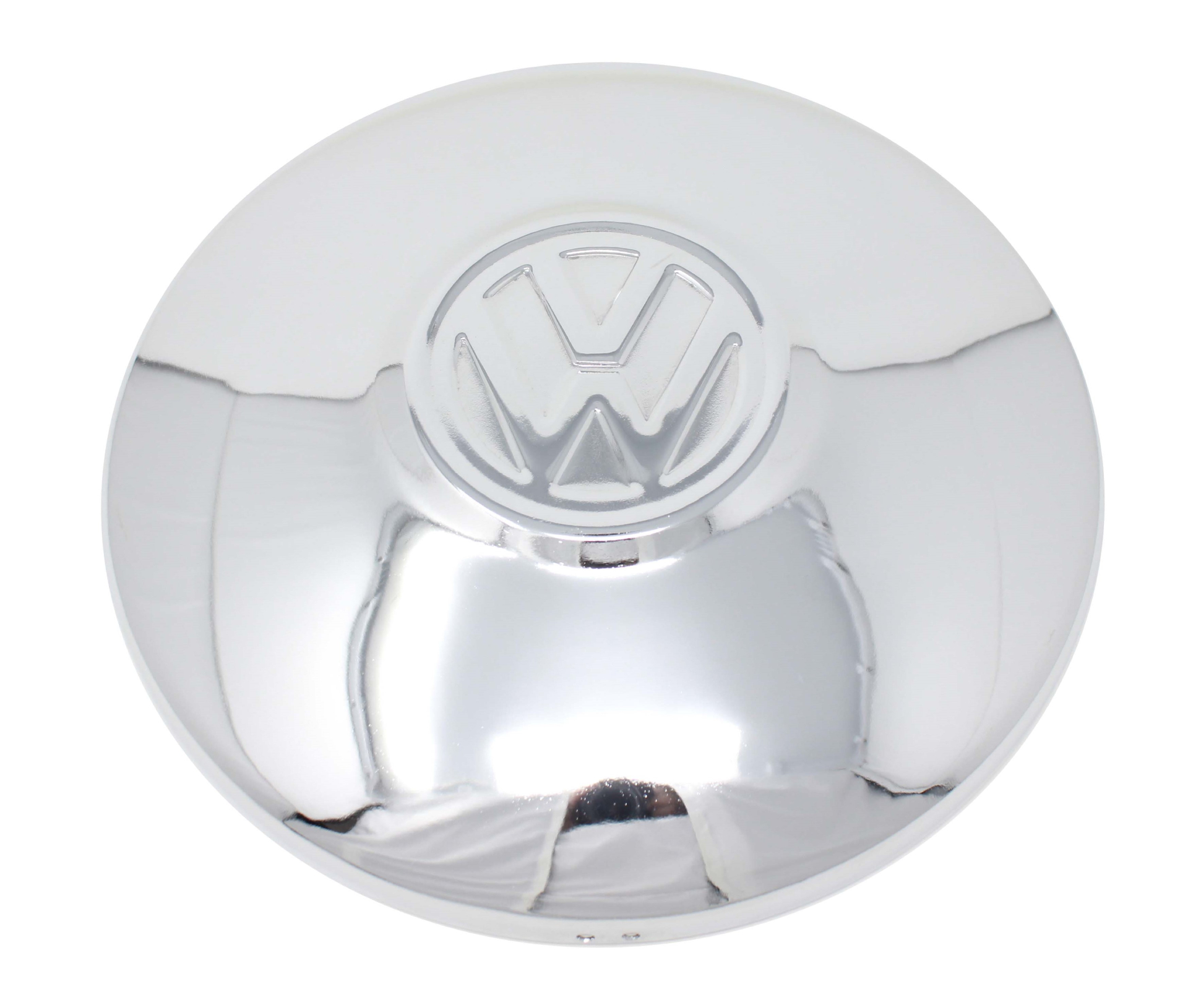 VW Hubcaps, 4-Bolts, VW Logo, Made in Mexico, (251601151A)